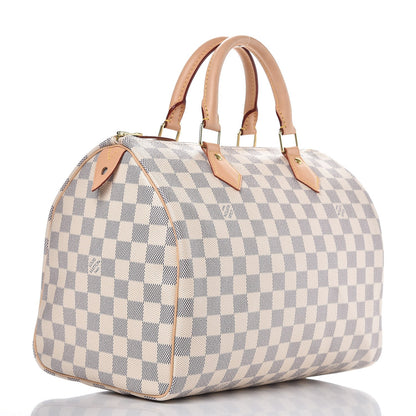 Louis Vuitton Damier Azur Speedy 30 3 of 8