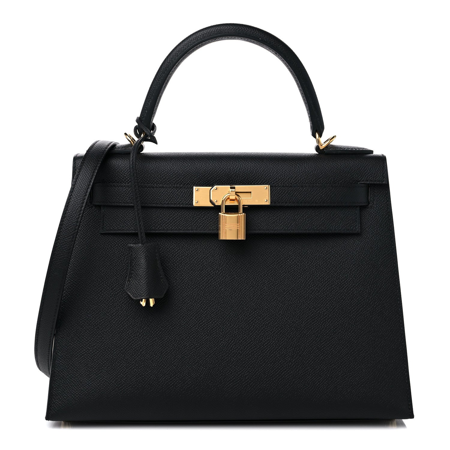Hermes Epsom Kelly Sellier 28 Black 1 of 10