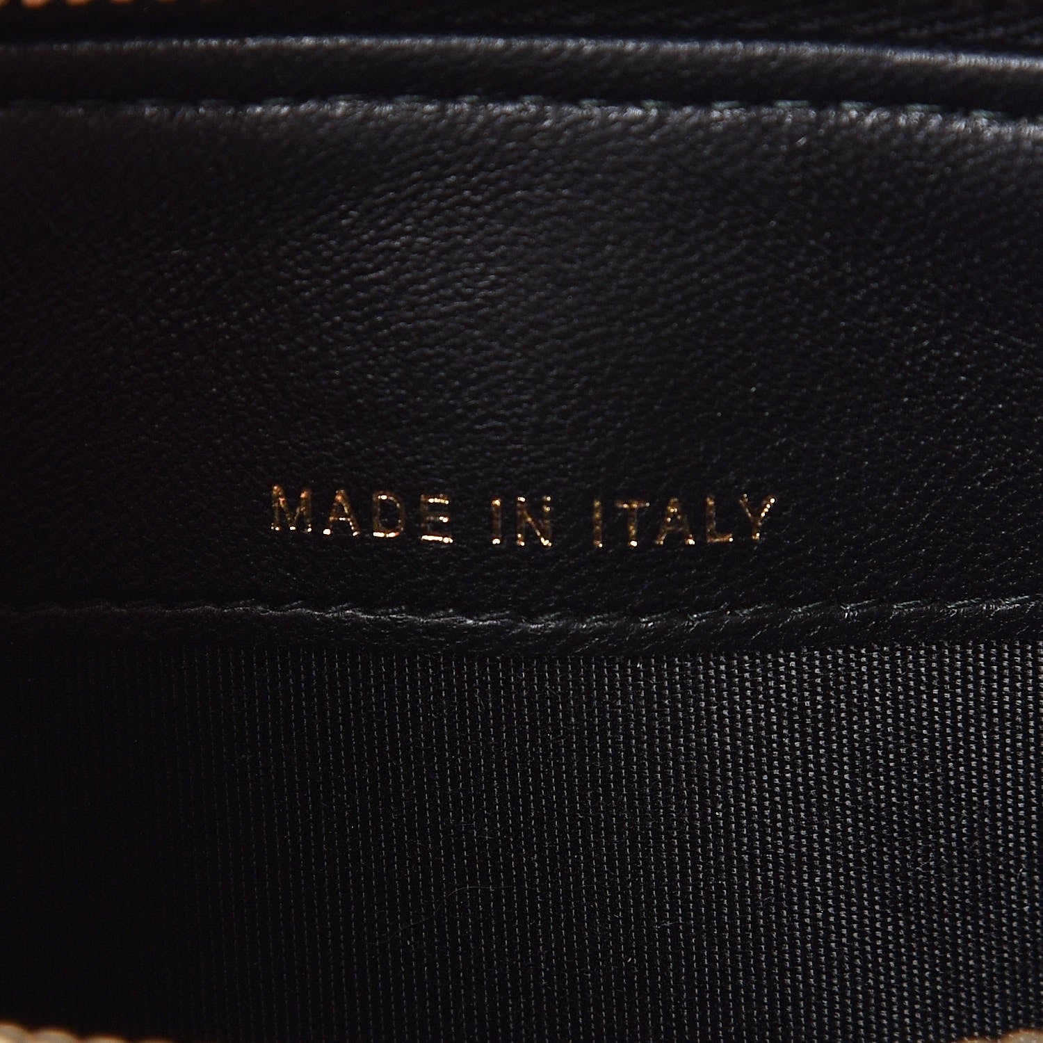 Chanel Lambskin Quilted Small Boy Zipped Pouch Black 7 of 9