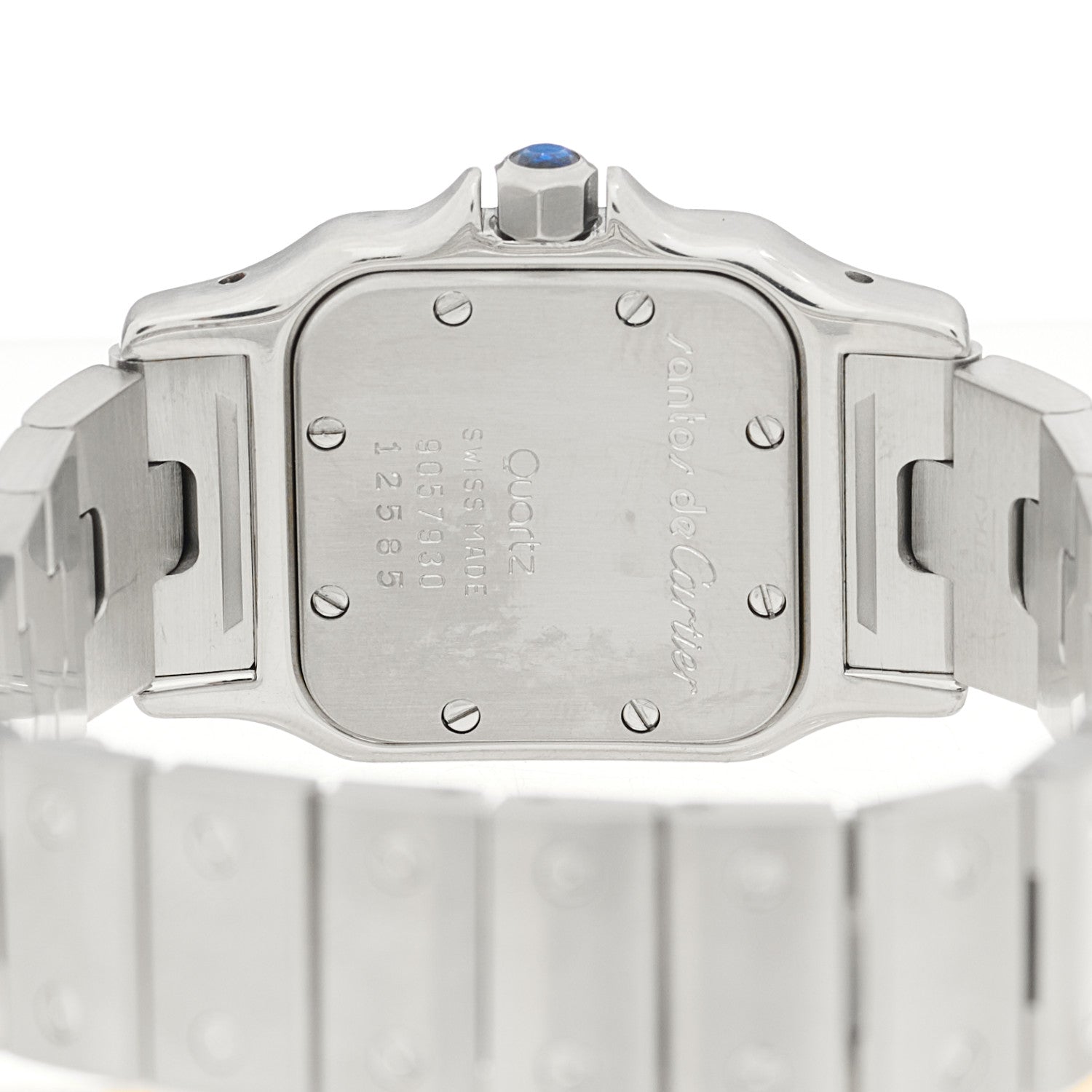 Cartier Stainless Steel 24mm Santos de Cartier Galbee Quartz Watch 4 of 4