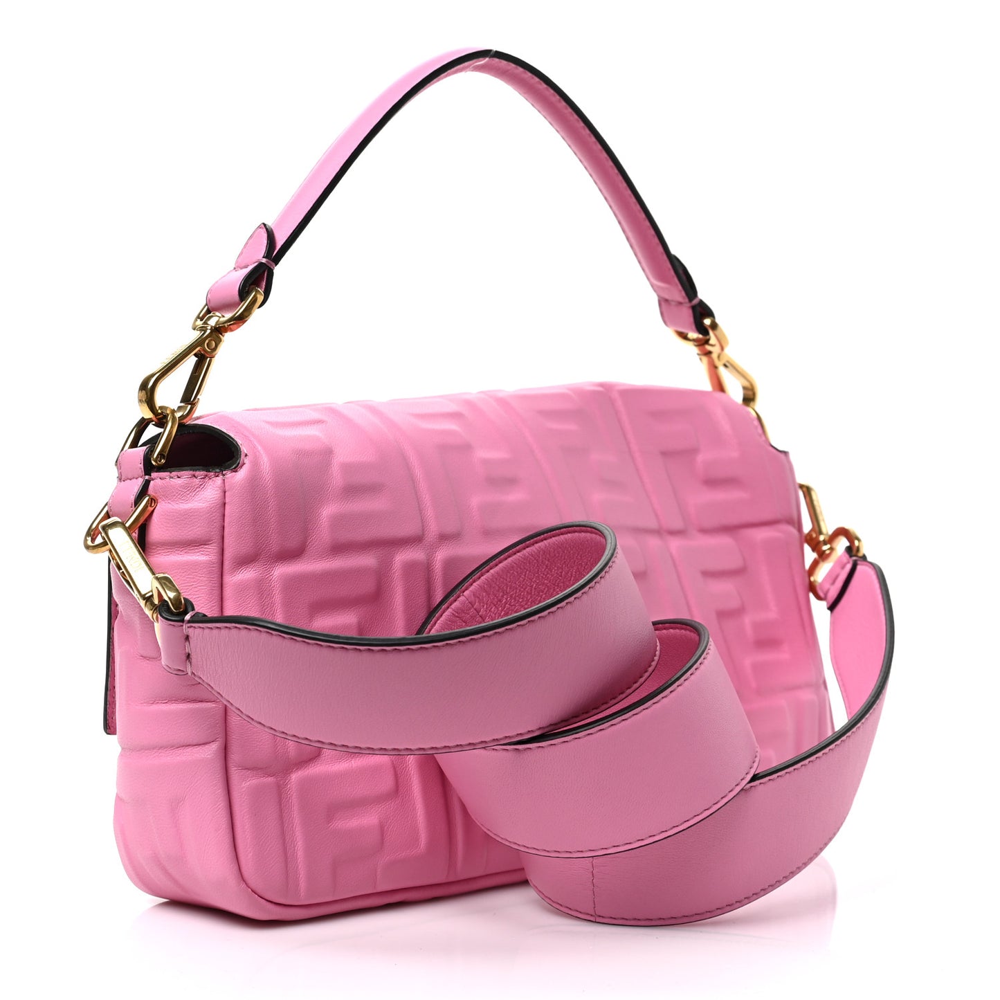 Nappa FF 1974 Embossed Baguette Lollypop