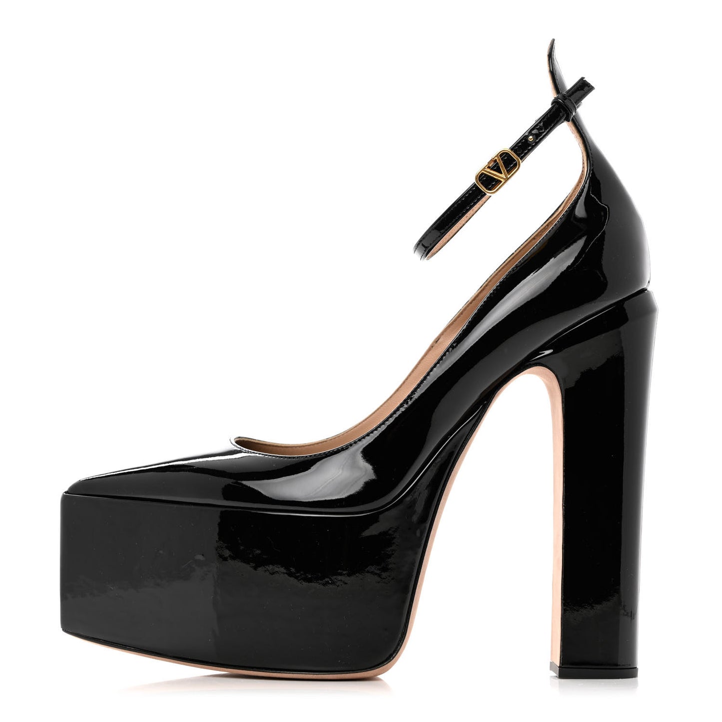 Patent Tan-Go 65/165mm Platform Pumps 39 Black