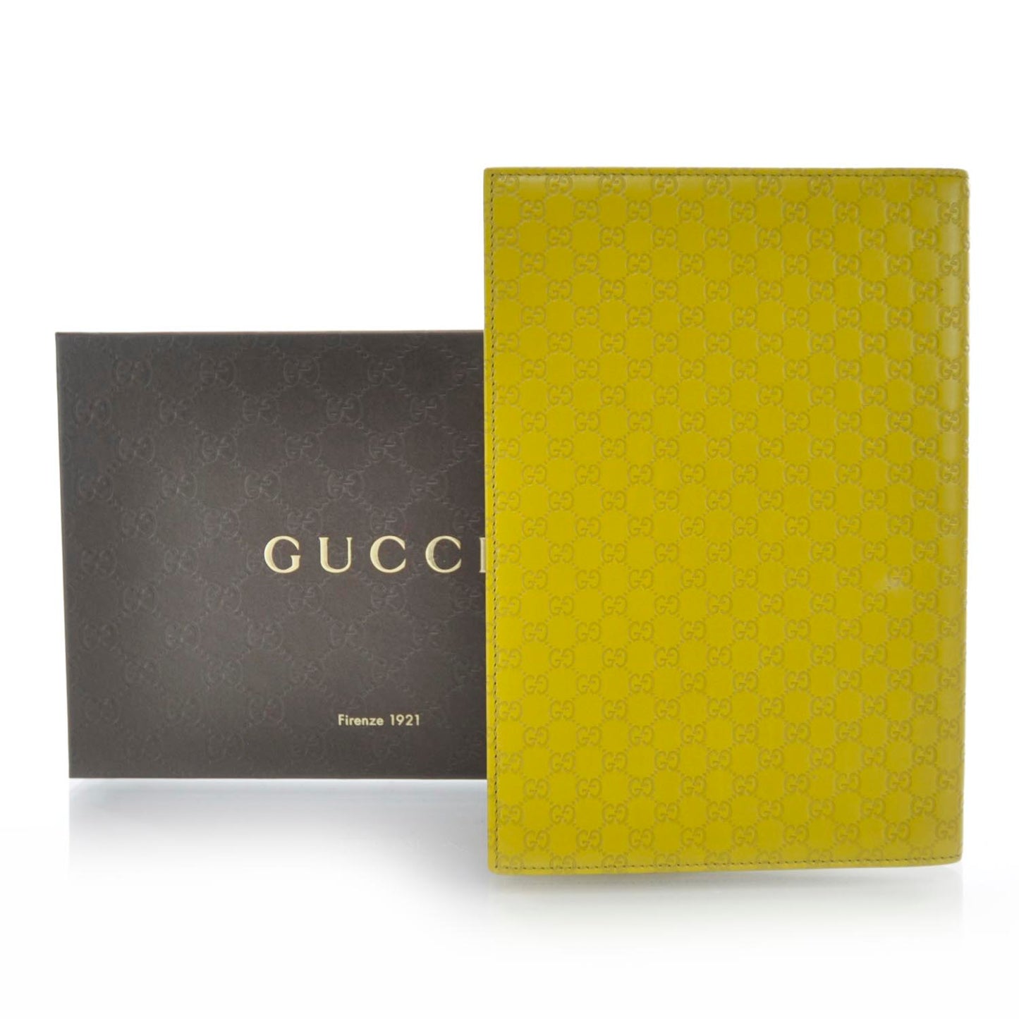 Microguccissima Medium Notebook Yellow