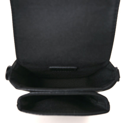 Louis Vuitton Monogram Eclipse S Lock Wearable Wallet Black 5 of 9