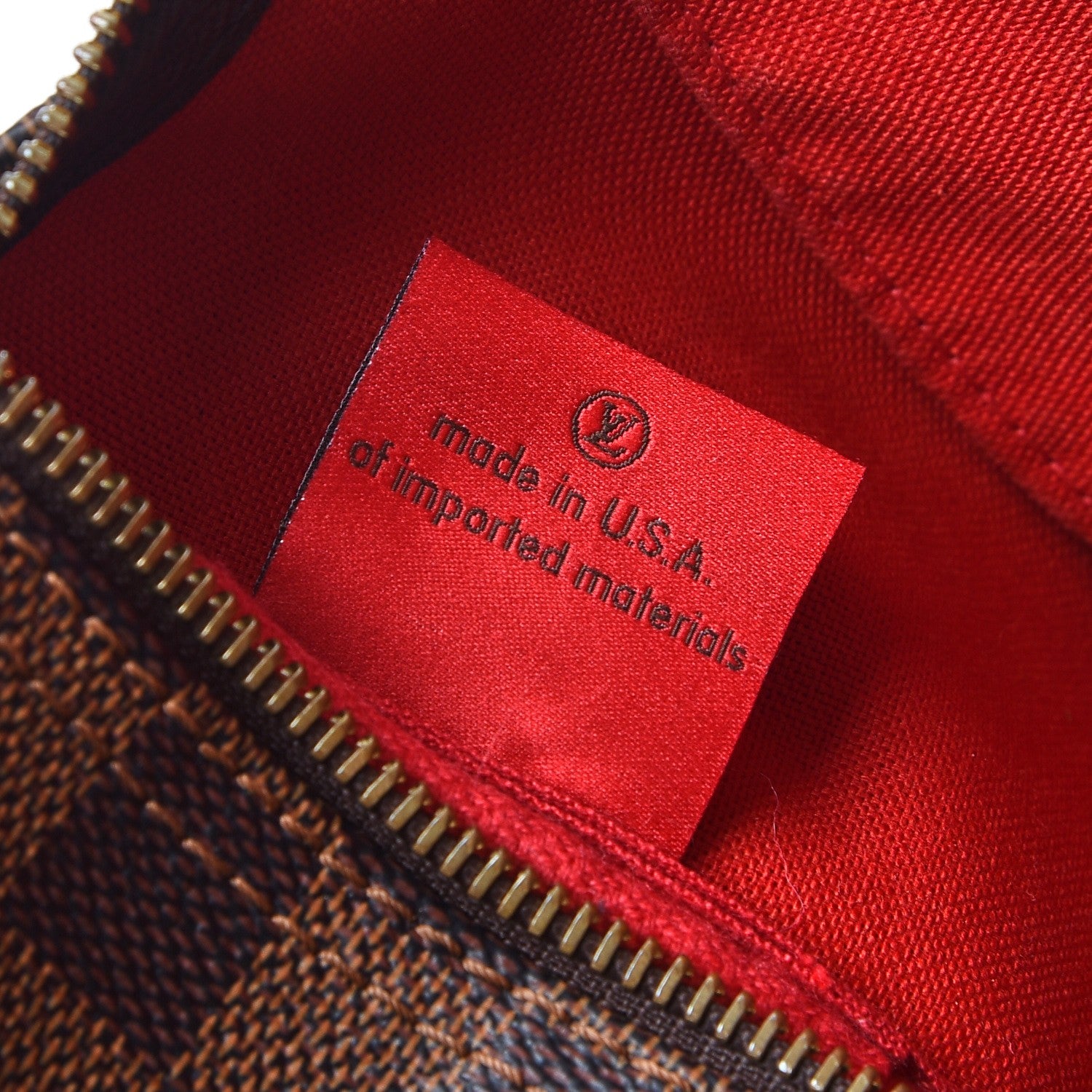 Louis Vuitton Damier Ebene Speedy 30 7 of 9