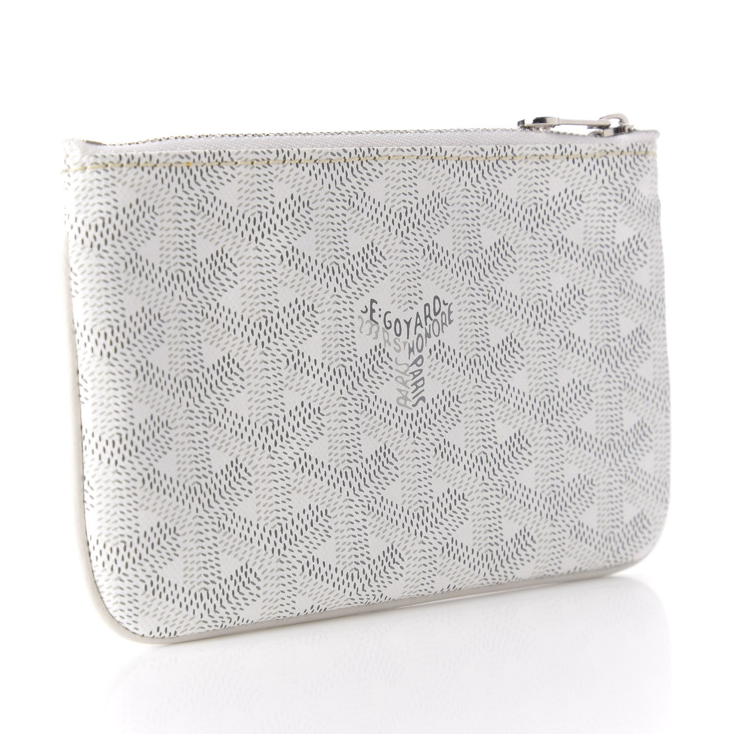 Goyard Goyardine Senat Pochette PM White 3 of 6