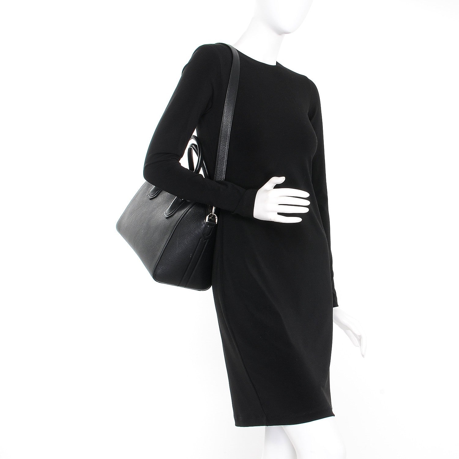 Givenchy Sugar Goatskin Small Antigona Black 2 of 11
