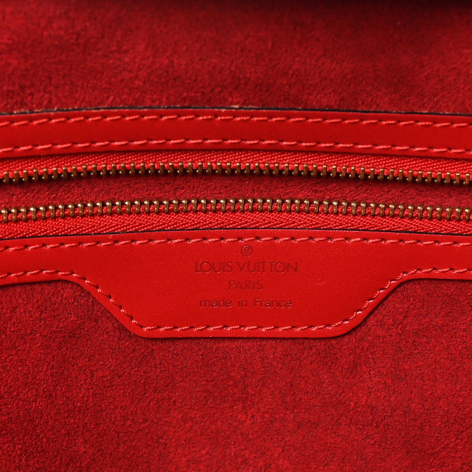 Louis Vuitton Epi Saint Jacques GM Castillan Red 7 of 11