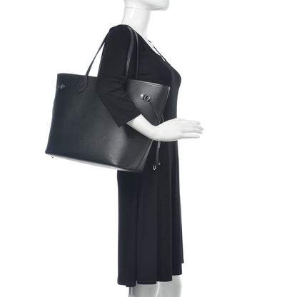Louis Vuitton Epi Neverfull MM Black 2 of 14