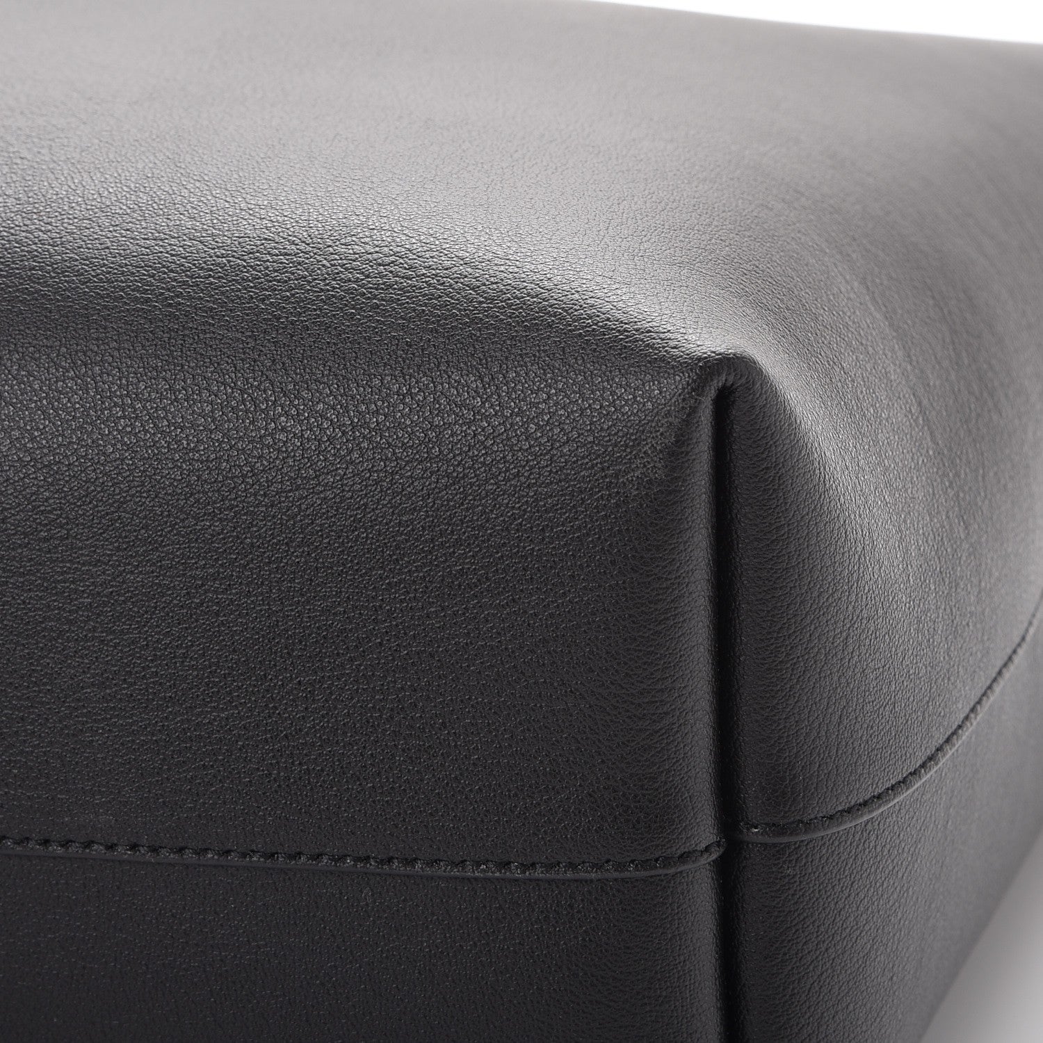 Saint Laurent Calfskin Large Shopping Tote Black 10 of 10