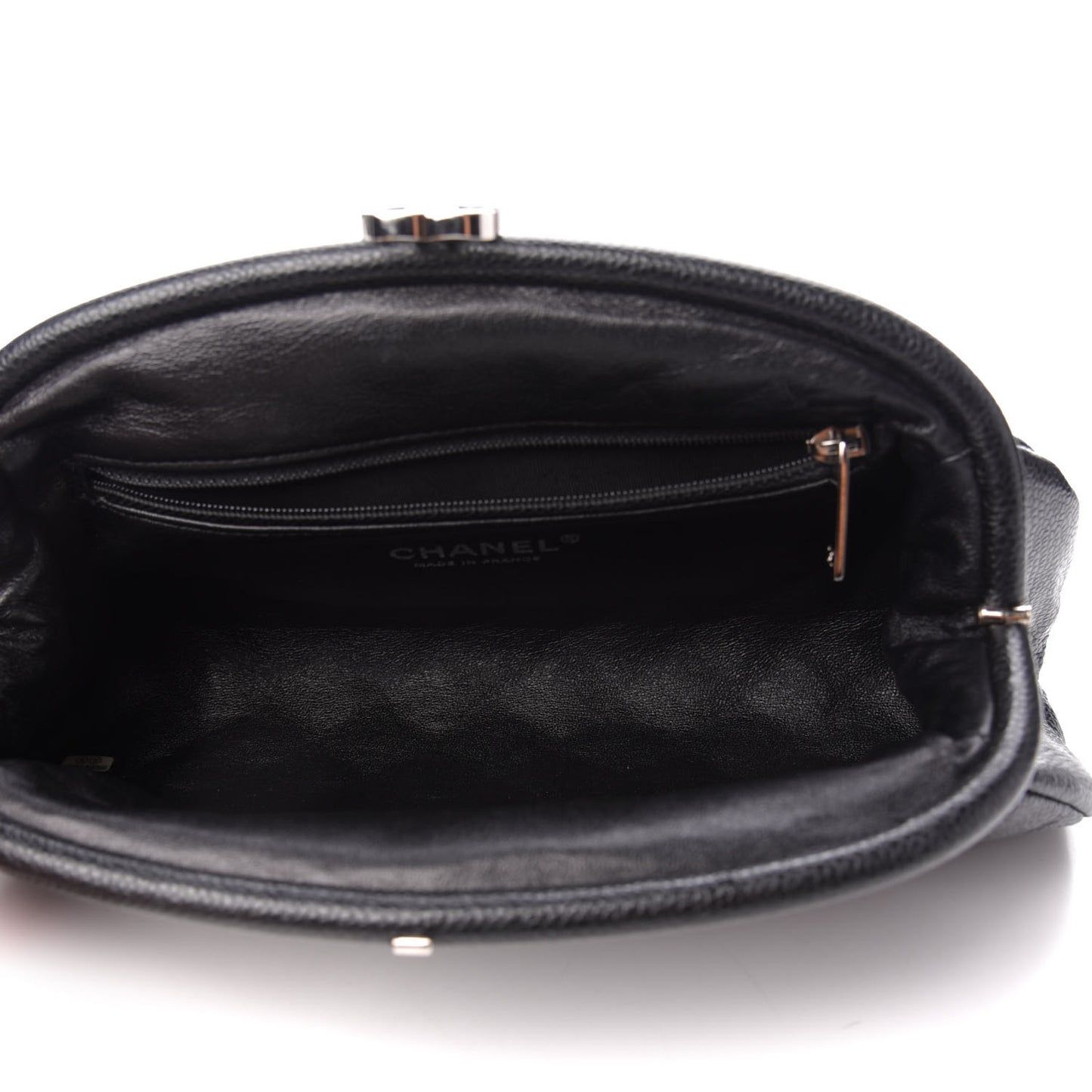 Caviar Quilted Timeless Clutch Black