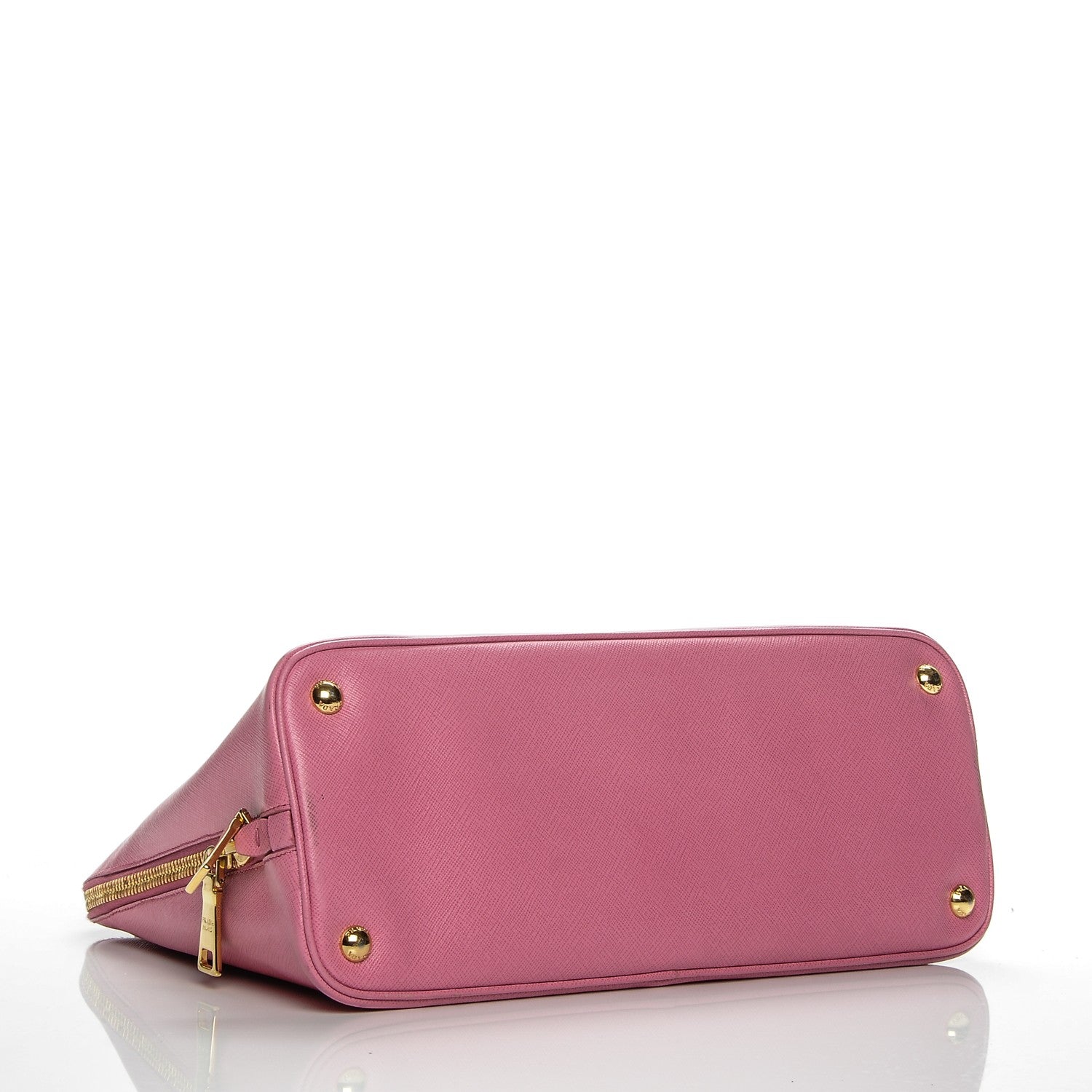Prada Saffiano Lux Large Promenade Tote Begonia 5 of 12