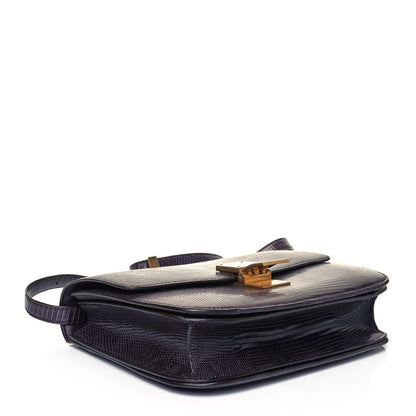 Celine Lizard Medium Classic Box Flap Bag Velvet 4 of 8