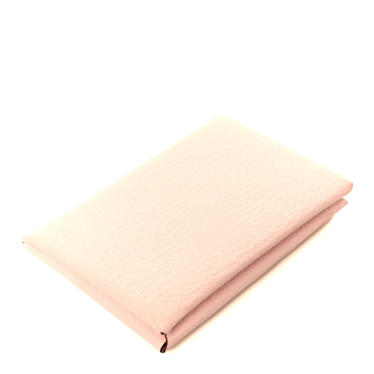 Hermes Chevre Mysore Calvi Card Case Mauve Pale 4 of 9