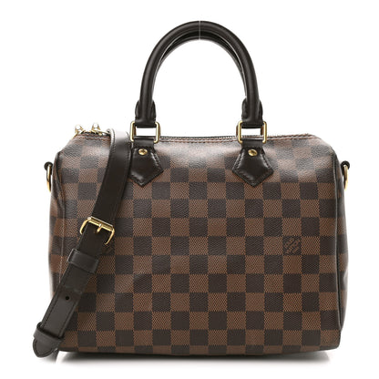 Louis Vuitton Damier Ebene Speedy Bandouliere 25 1 of 9