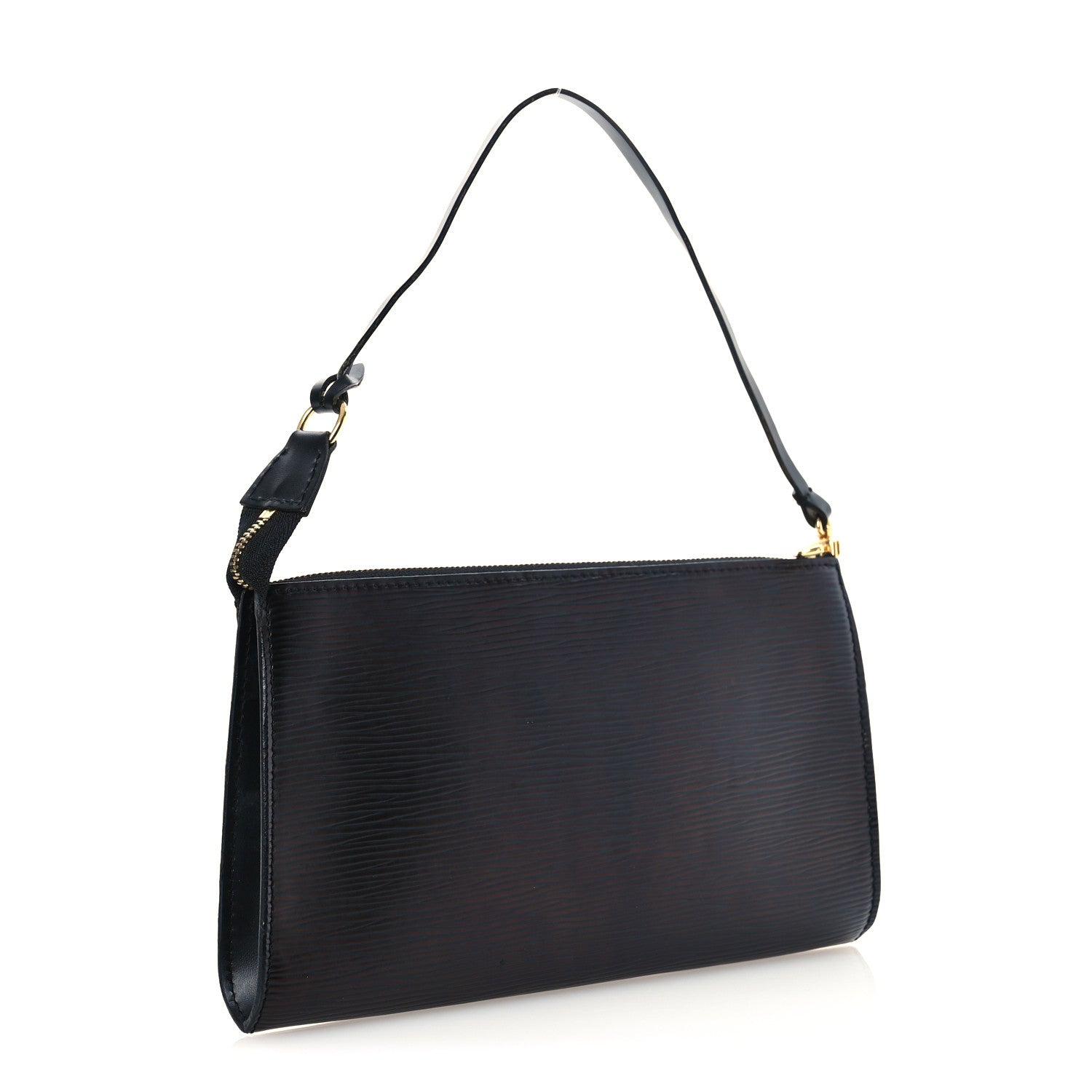 Louis Vuitton Epi Pochette Accessories 21 Black 3 of 12