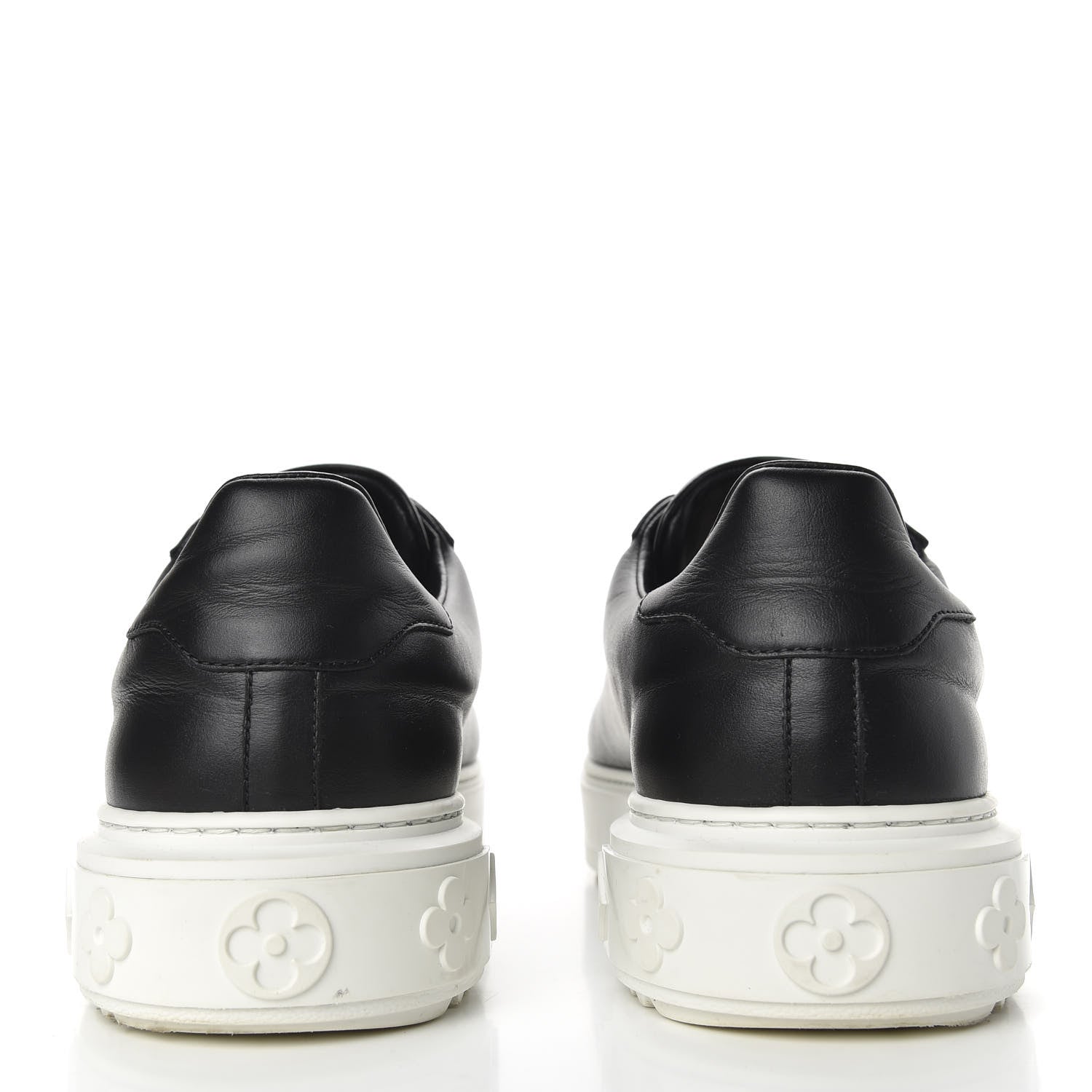 Louis Vuitton Calfskin Time Out Sneakers 41.5 Black 6 of 10