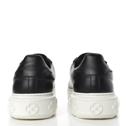 Louis Vuitton Calfskin Time Out Sneakers 41.5 Black 6 of 10