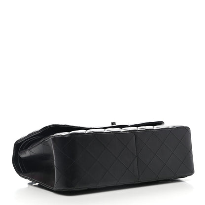 Chanel Lambskin Quilted Jumbo Double Flap So Black 4 of 13
