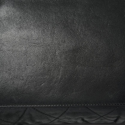 Chanel Iridescent Calfskin Chic Quilt Bowling Bag Black 10 of 13