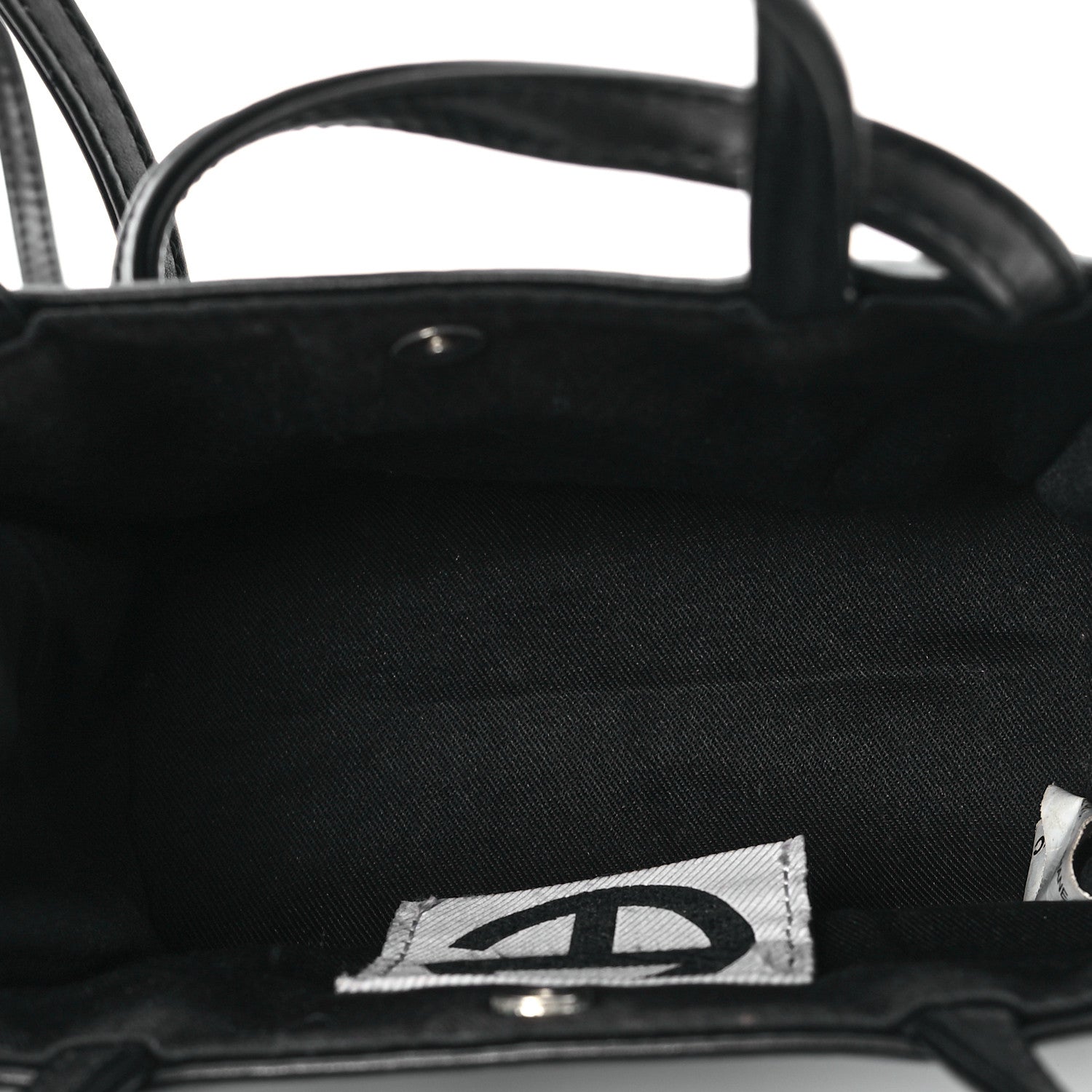 Telfar Vegan Leather Small Shopping Bag Black 5 of 11