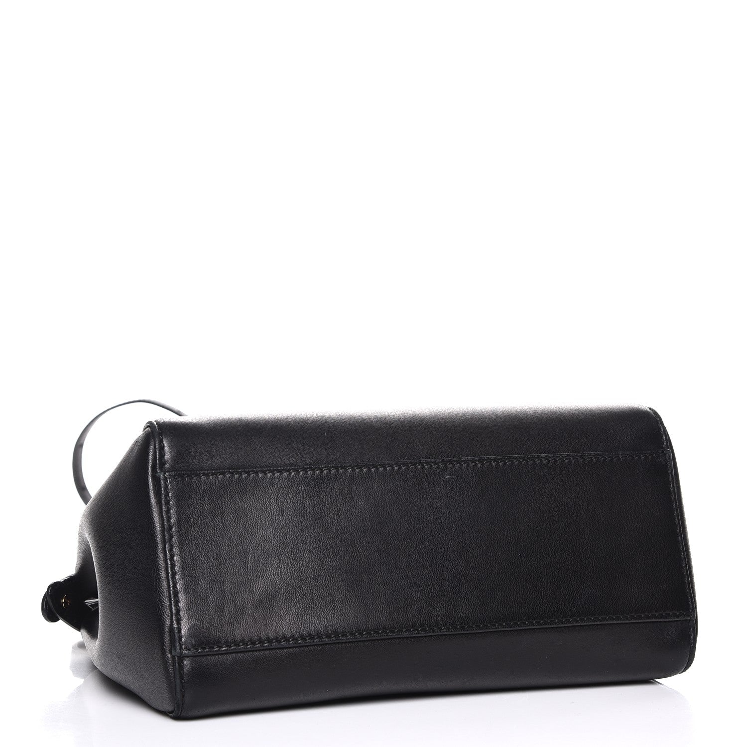 Fendi Nappa Mini Peekaboo Iconic Satchel Black 4 of 8