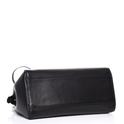 Fendi Nappa Mini Peekaboo Iconic Satchel Black 4 of 8