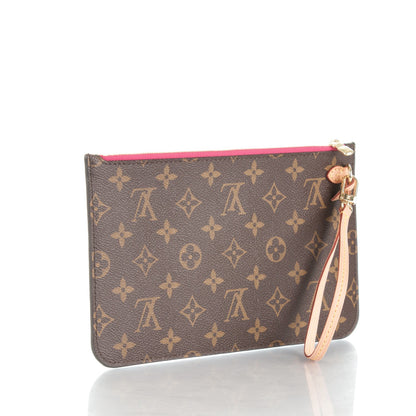 Louis Vuitton Monogram Neverfull MM GM Pochette Pivoine 3 of 7
