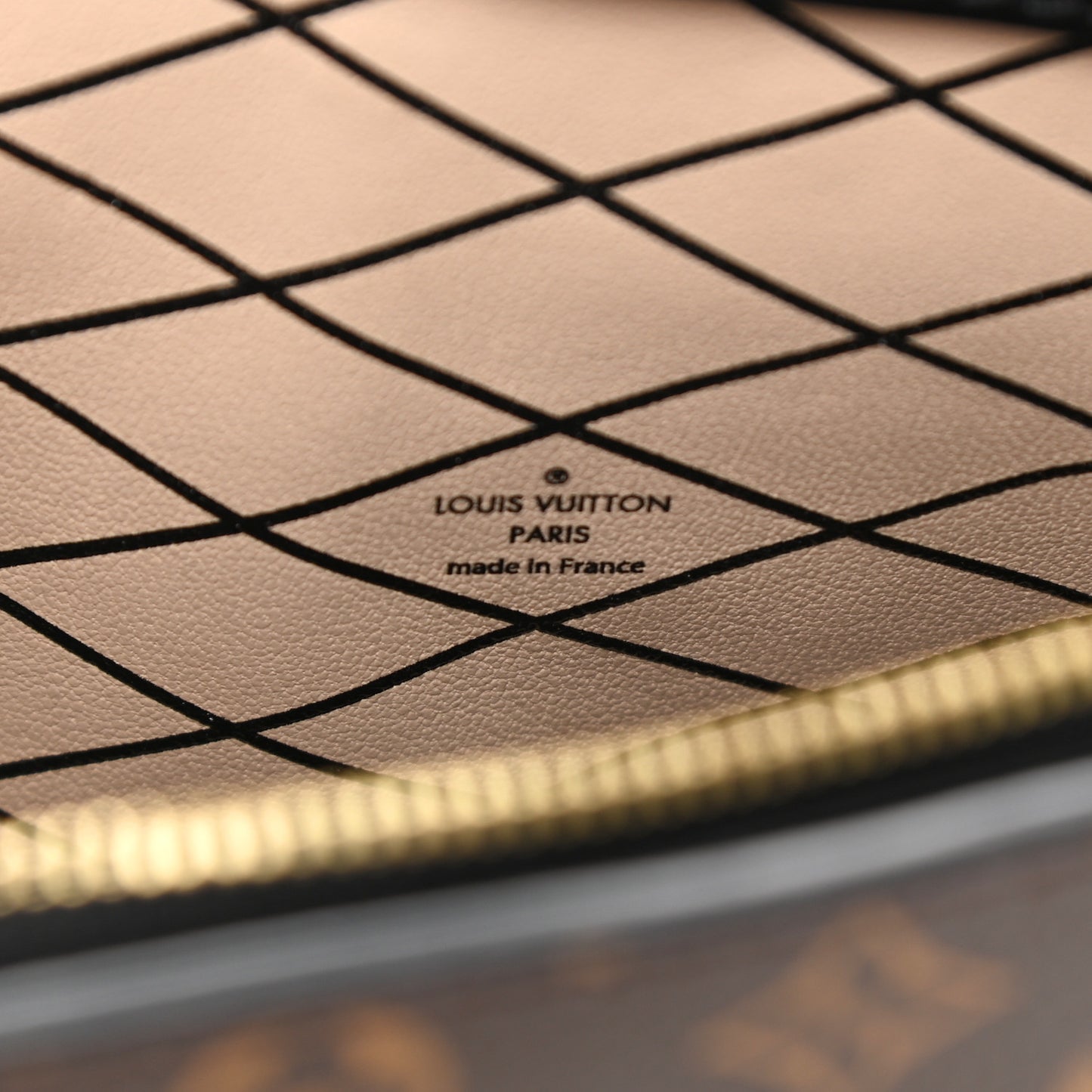 Reverse Monogram Trunk Clutch