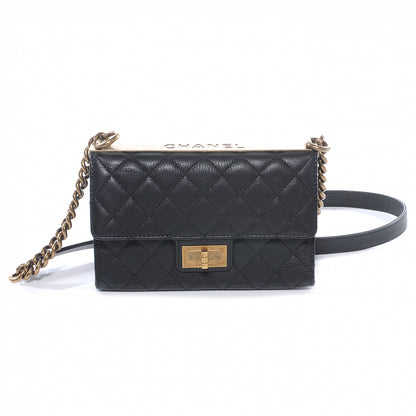 Chanel Goatskin Quilted Rita Flap Black 1 of 7