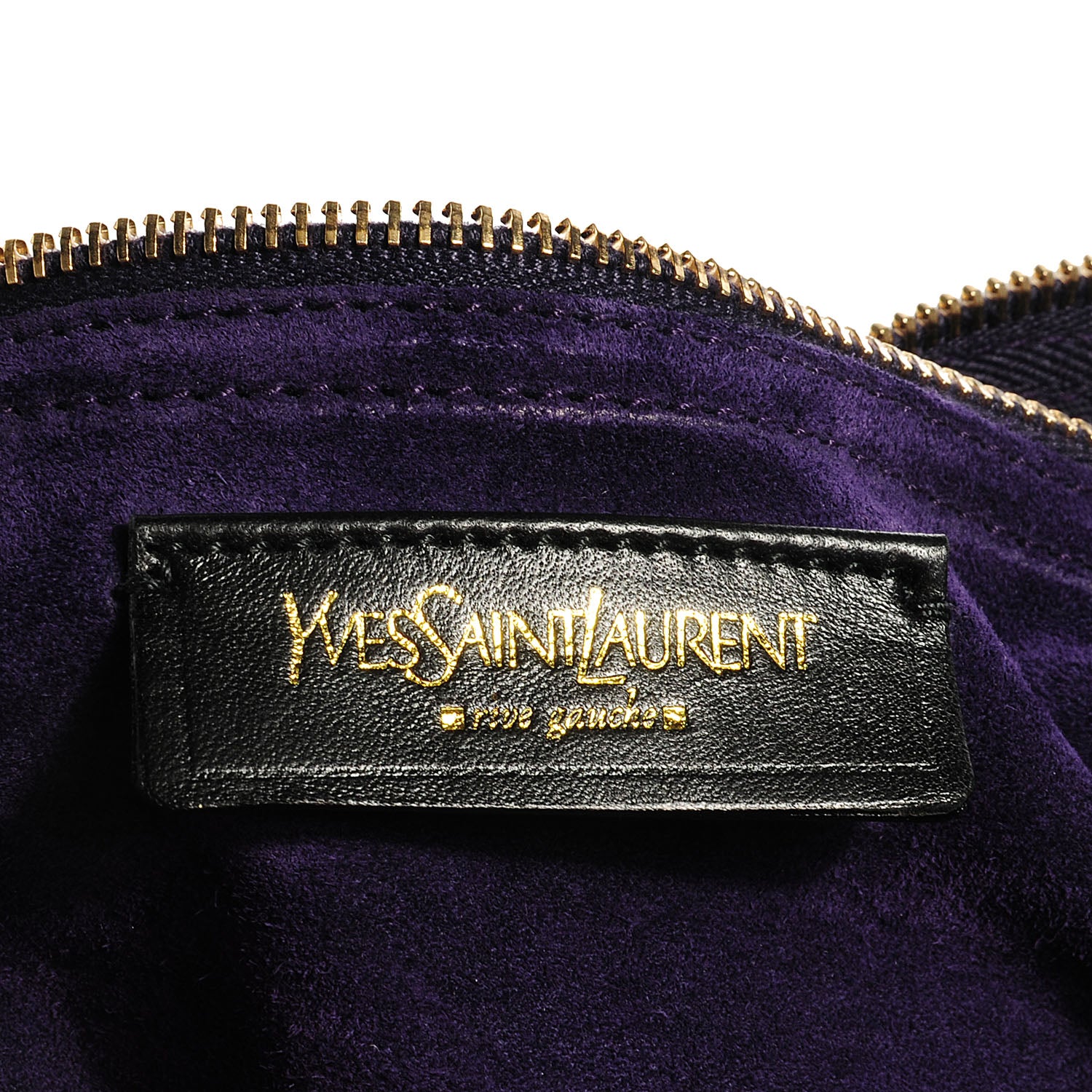 Saint Laurent Nubuck Crocodile Embossed Medium Muse Two Mauve Fuschia 5 of 7