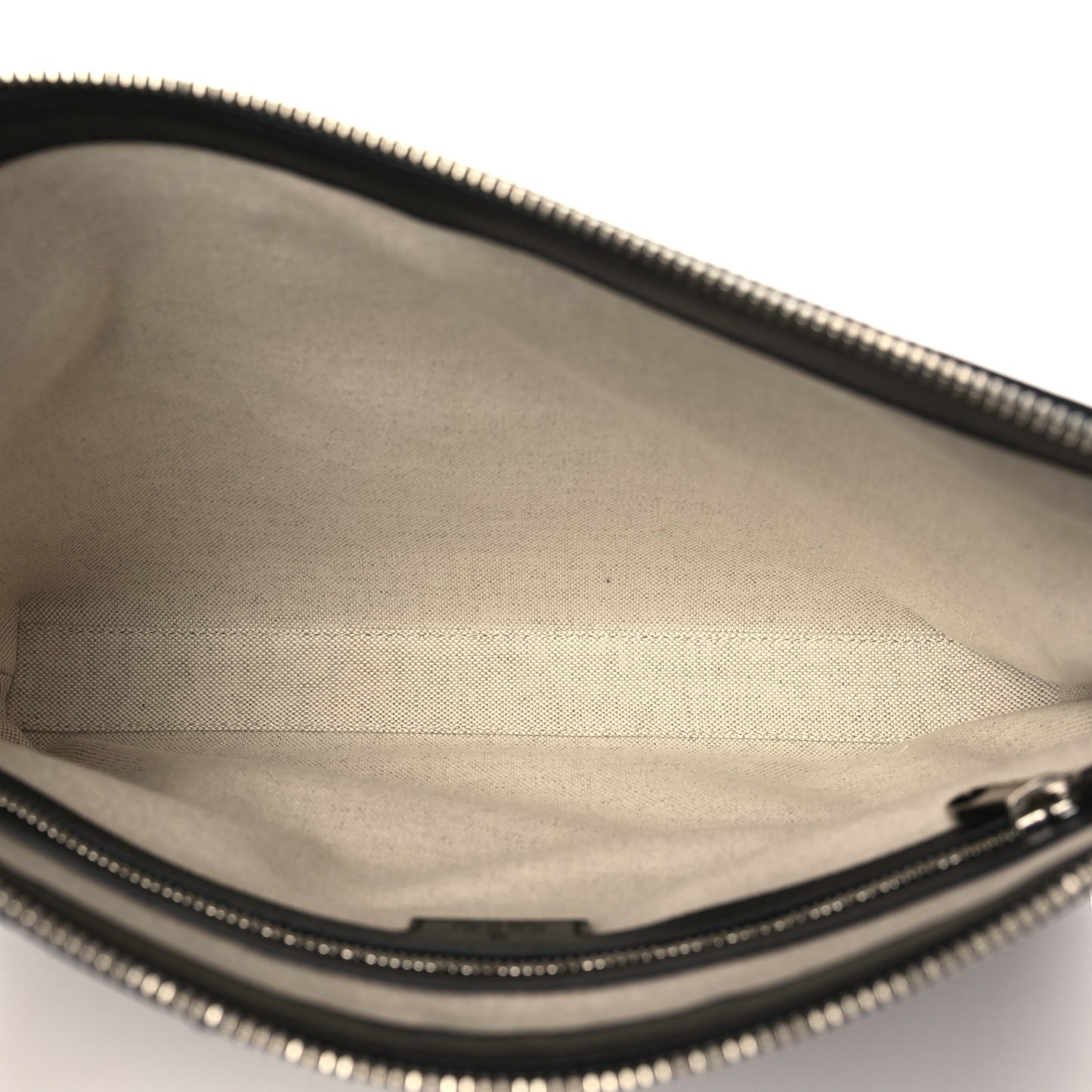 Calfskin GG Tennis Embossed Medium Wristlet Messenger Bag Black