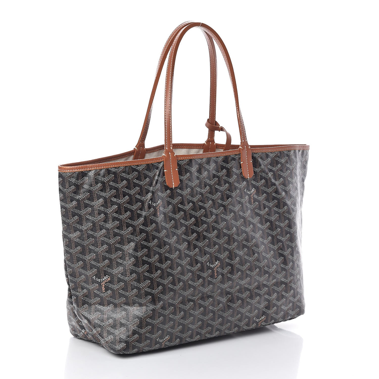 Goyard Goyardine Saint Louis PM Black Gold 3 of 8
