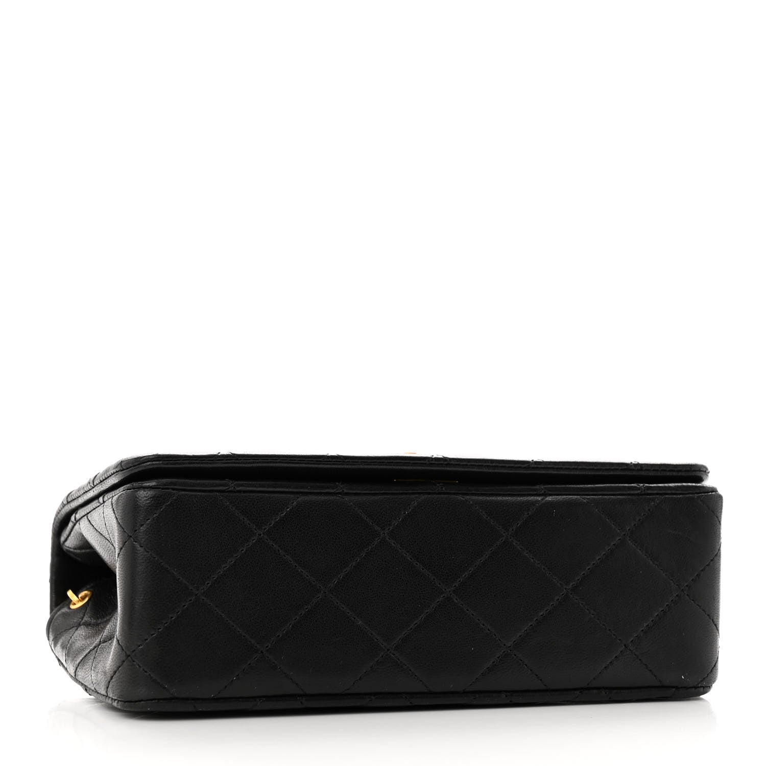 Chanel Lambskin Quilted Small Single Flap Black 4 of 11