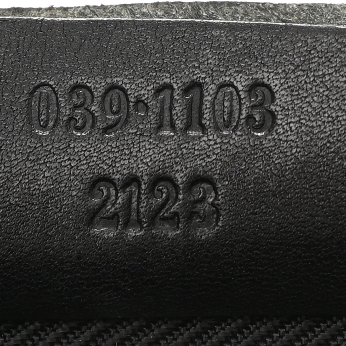 Monogram Web Boat Pochette Black