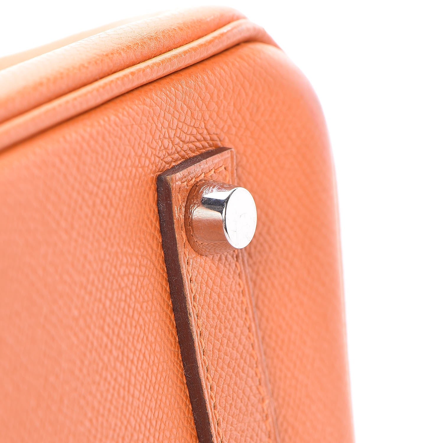 Hermes Epsom Birkin 35 Orange 31 of 49
