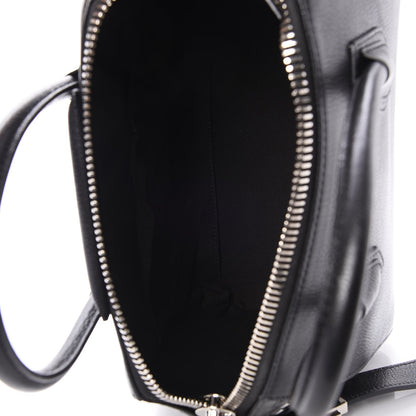 Givenchy Sugar Goatskin Woven Small Antigona Black White 5 of 7