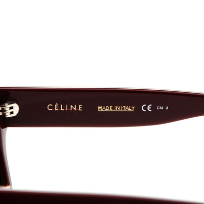Celine Shadow Sunglasses CL 41026/S Burgundy 5 of 6