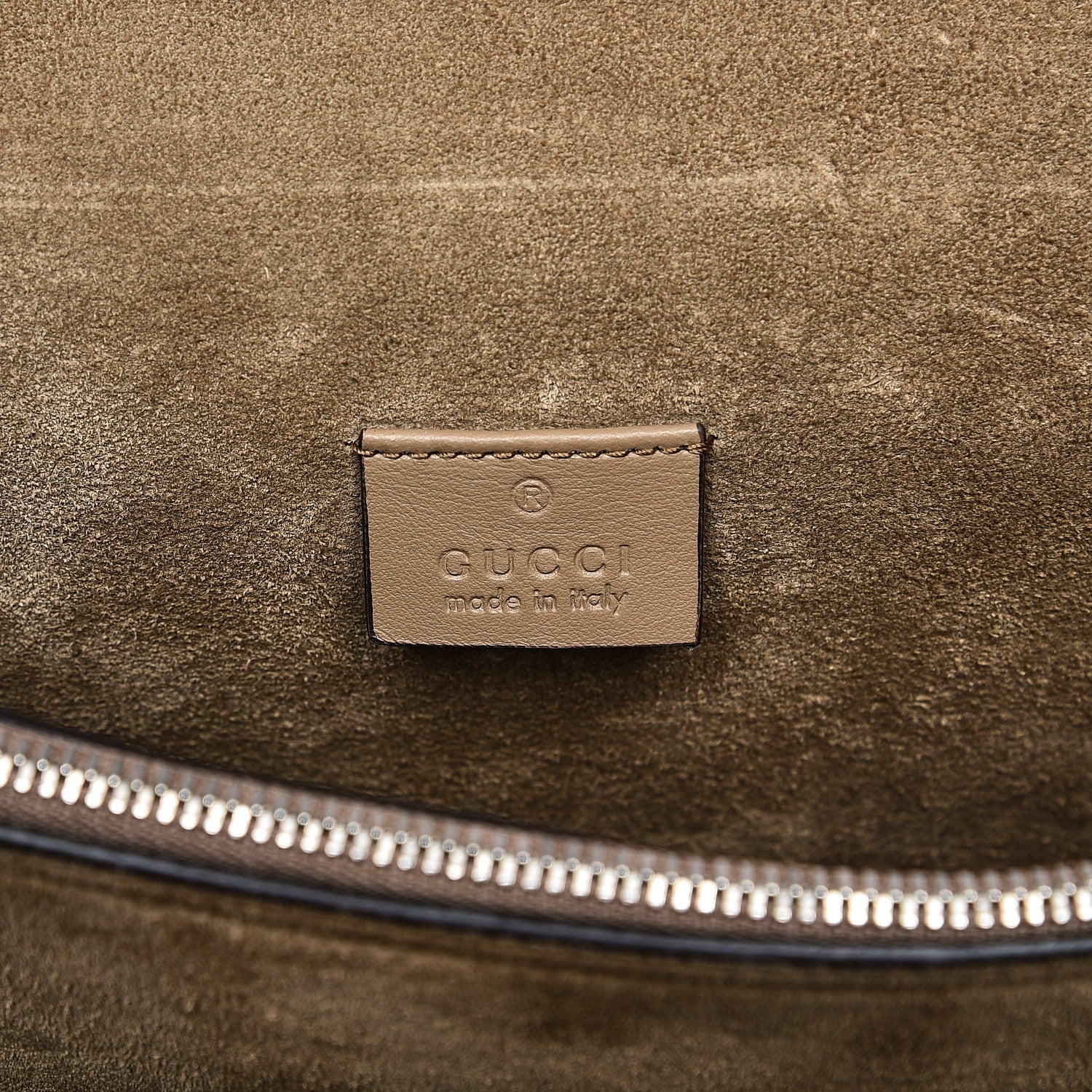 Gucci GG Supreme Monogram Medium Dionysus Shoulder Bag Taupe 6 of 11