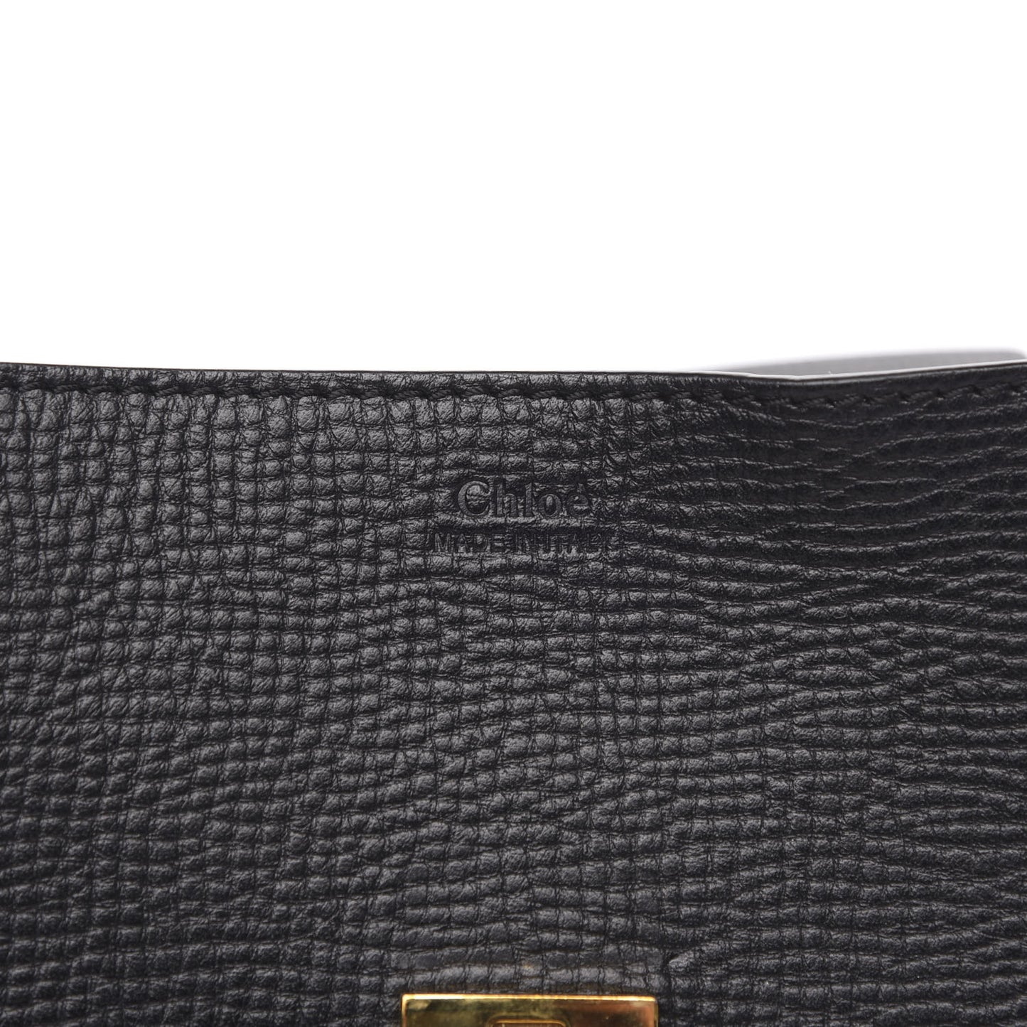 Grained Calfskin Lambskin Bi-Color Drew Shoulder Bag Black Powder Beige