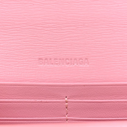Balenciaga Calfskin Stripe Embossed Gossip Chain Bag XS Candy Pink 6 of 15