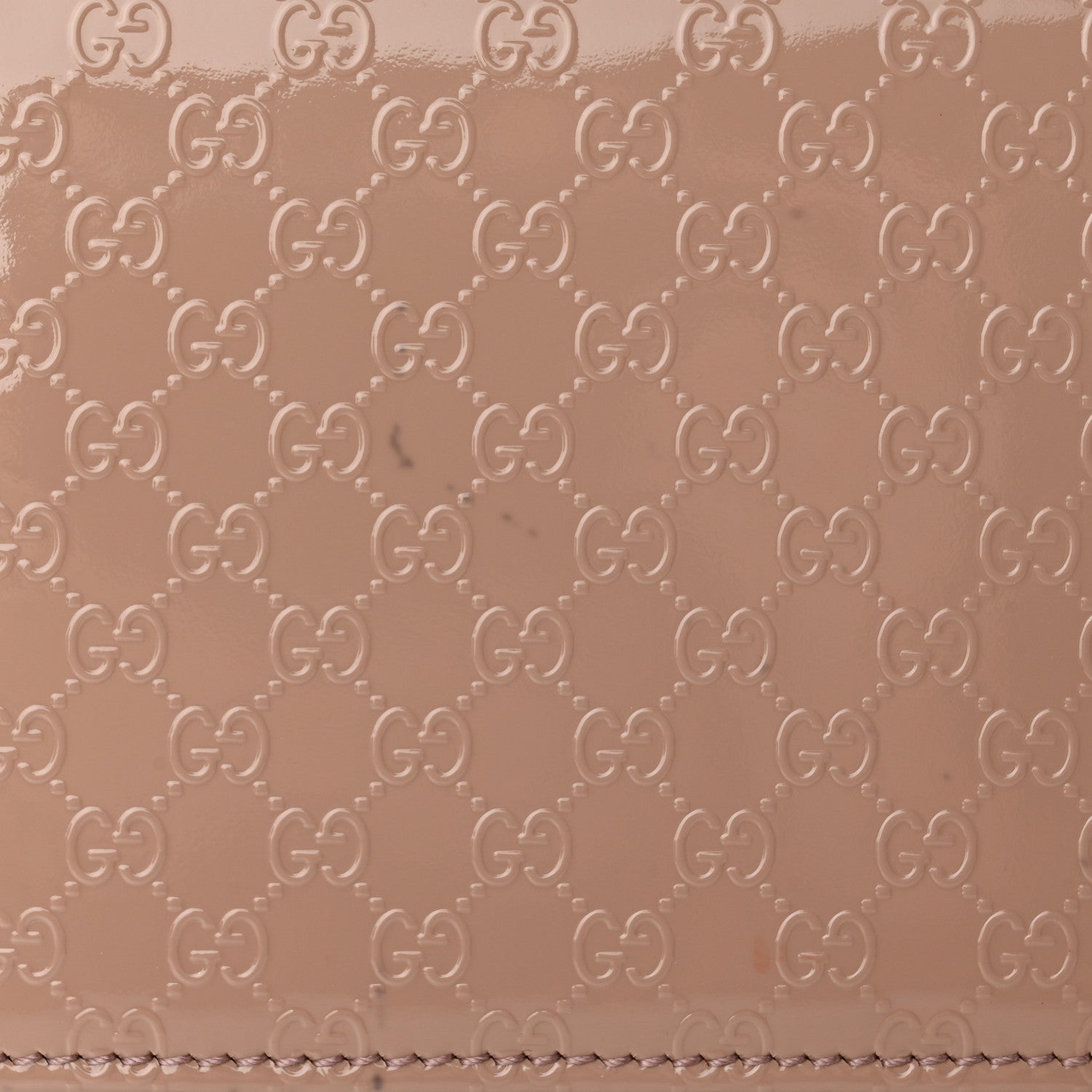 Gucci Patent Microguccissima Small Broadway Clutch Dark Cipria 13 of 14