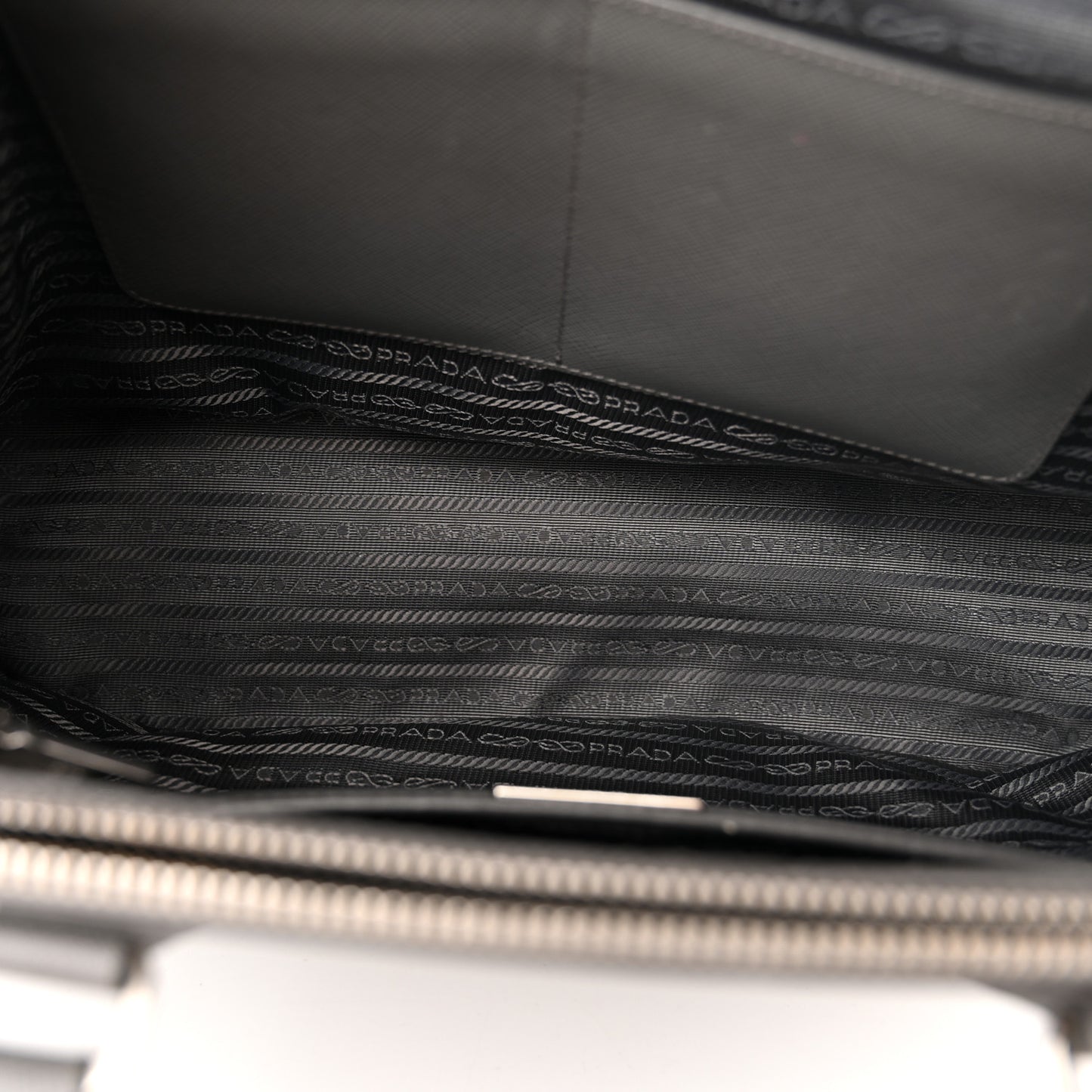 Saffiano Large Galleria Double Zip Tote Marmo