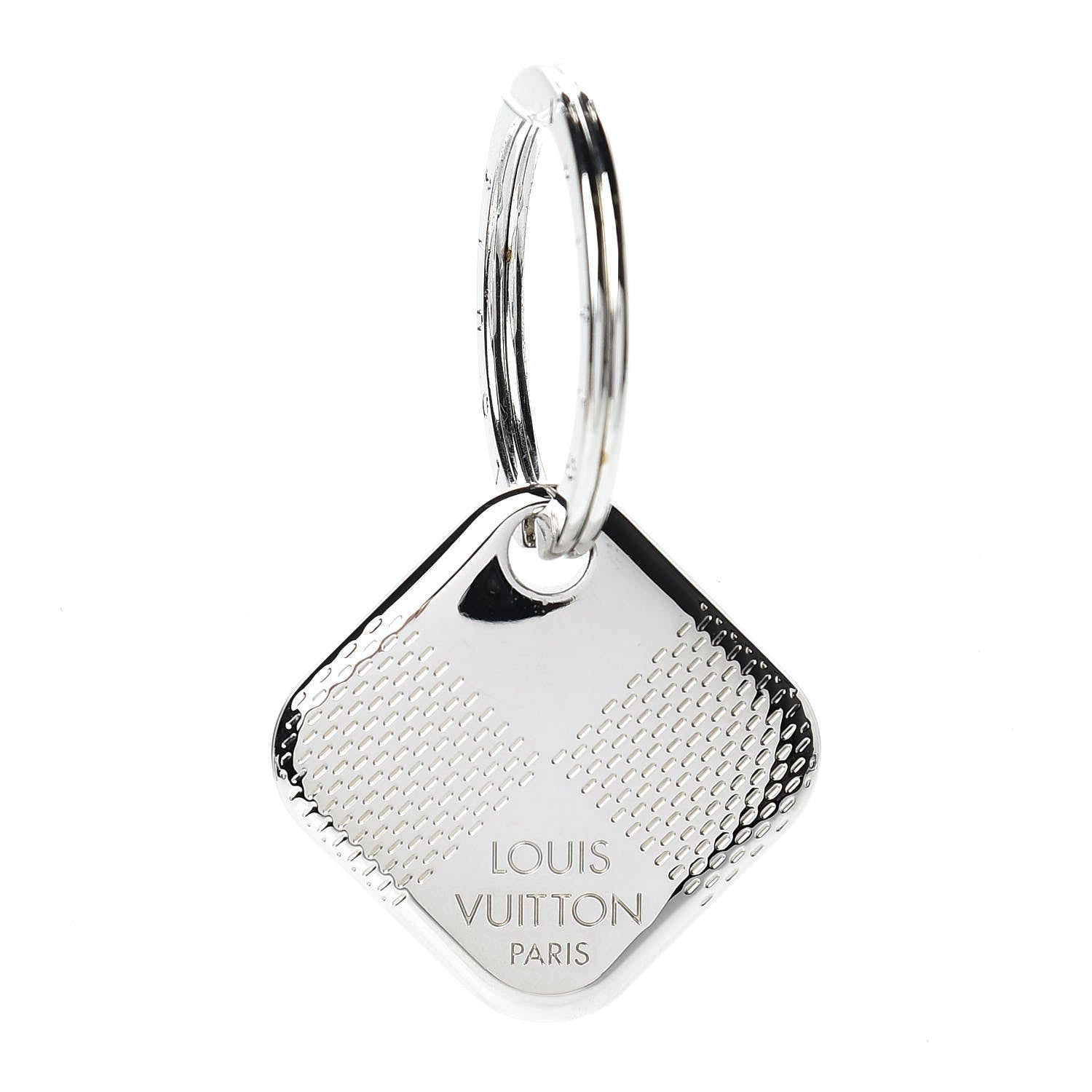 Louis Vuitton Damier Square Key Holder Silver 1 of 5