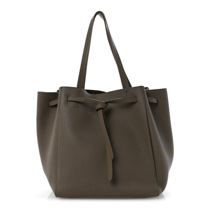 Celine Soft Grained Calfskin Small Belt Cabas Phantom  Taupe 1 of 12