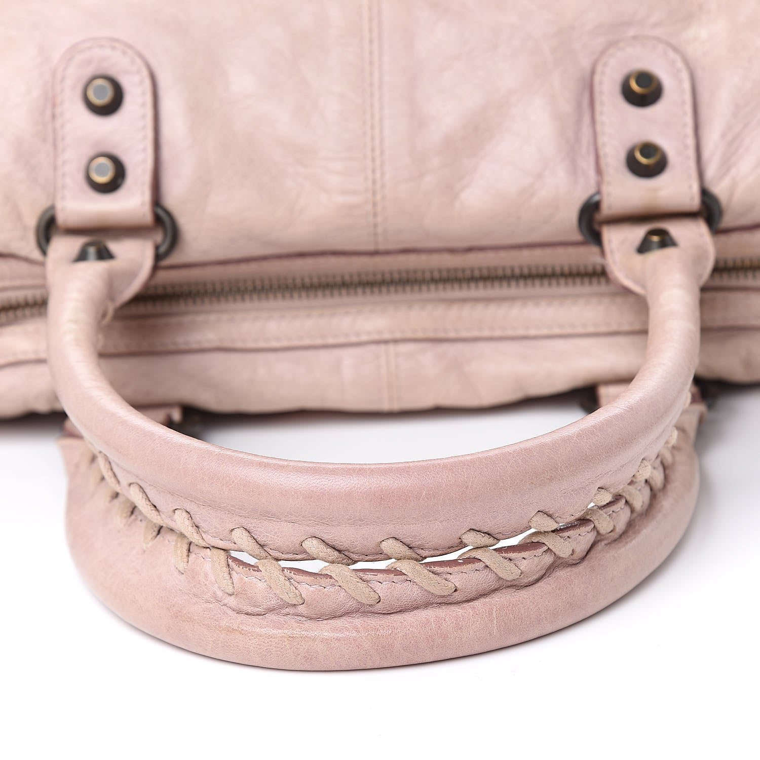 Balenciaga Agneau Classic Hardware Maxi Twiggy Bois de Rose 12 of 16