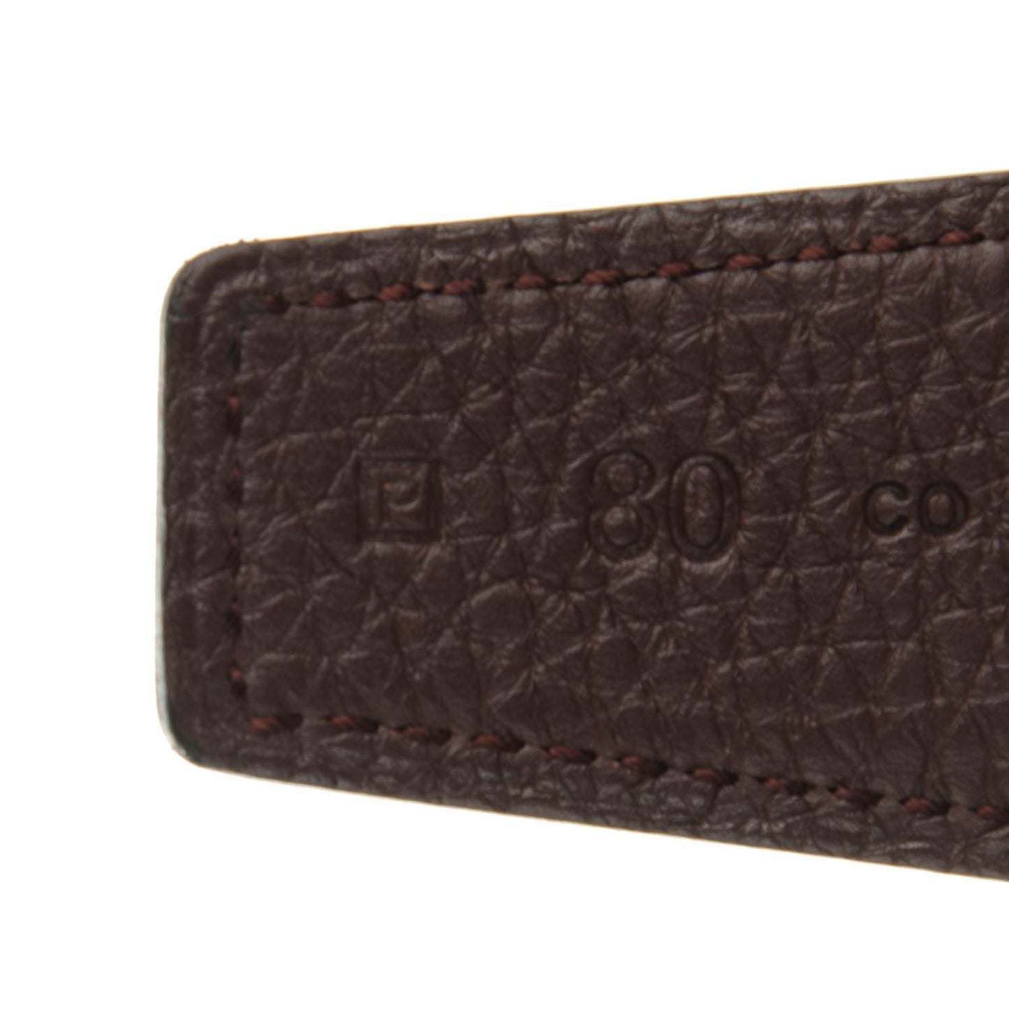 Box Togo 32mm H Belt 80 Black Chocolate