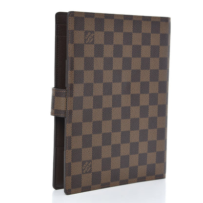 Louis Vuitton Damier Ebene Large Ring Agenda Cover 3 of 9