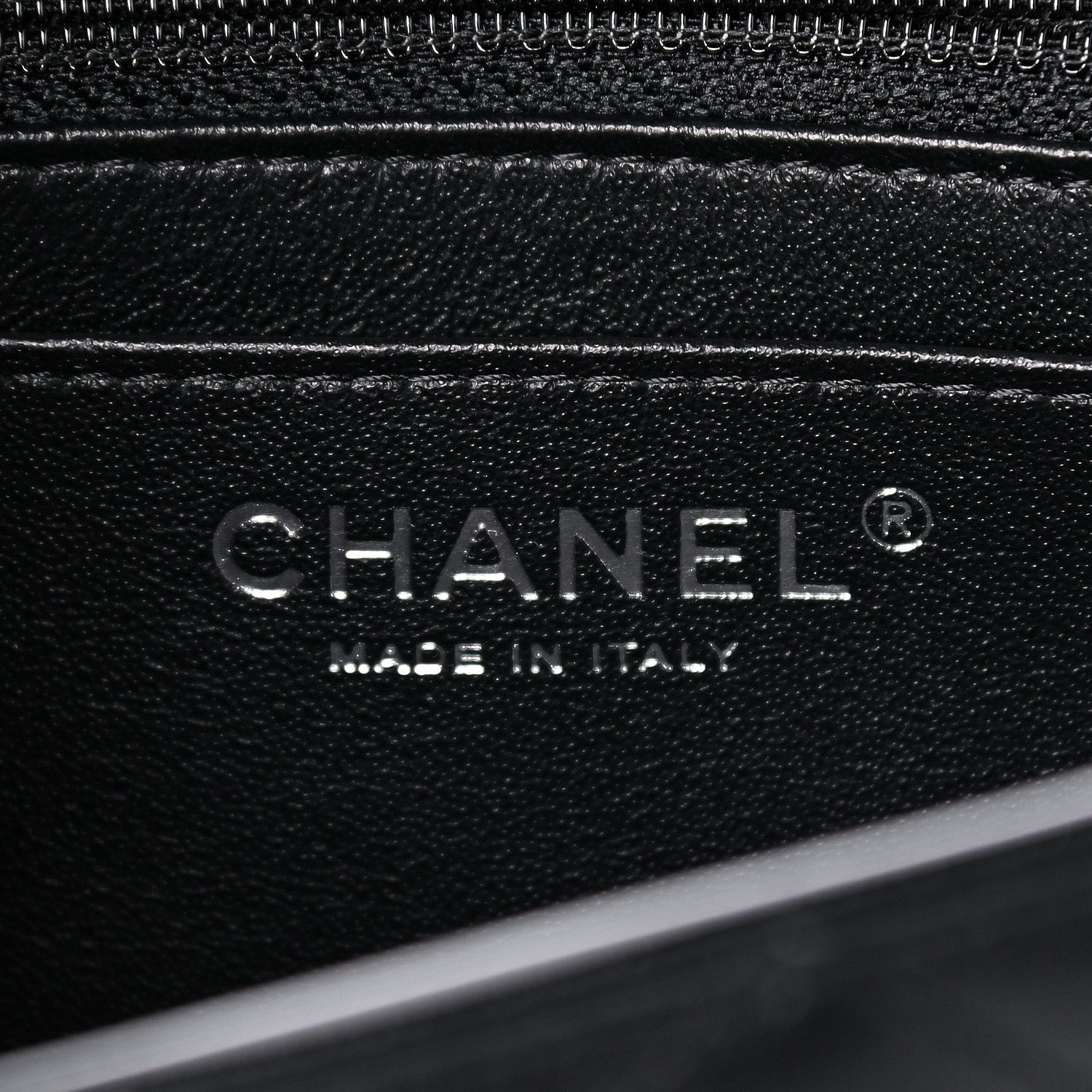 Chanel Lambskin Quilted Mini Rectangular Flap Black 6 of 13