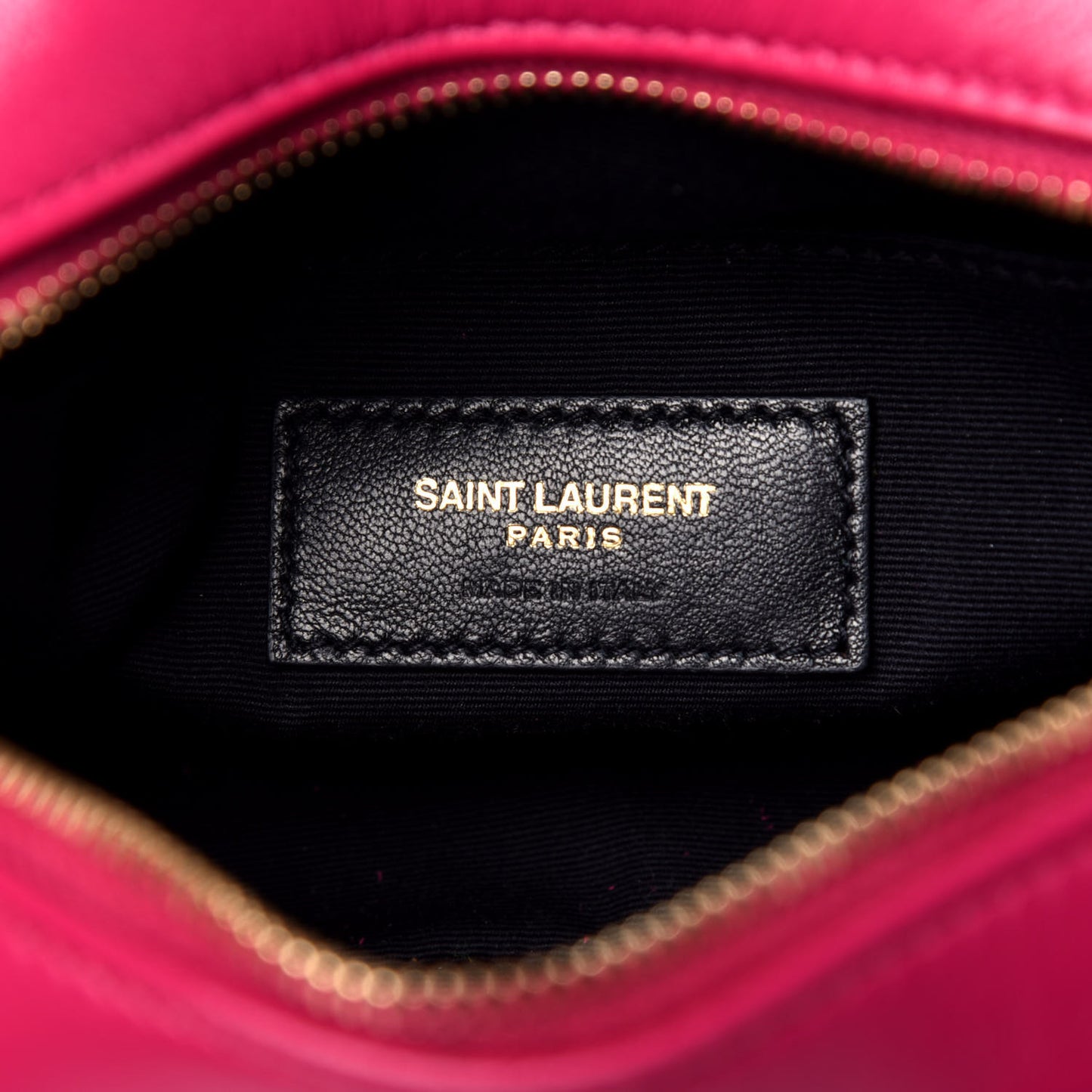 Calfskin Matelasse Monogram Lou Belt Bag Bright Pink